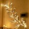 Brown 6FT 120 LED Fairy Lights – Plug-In Willow Vine Garland for Indoor & Outdoor Home, Fireplace, Wall, and Christmas Decoration